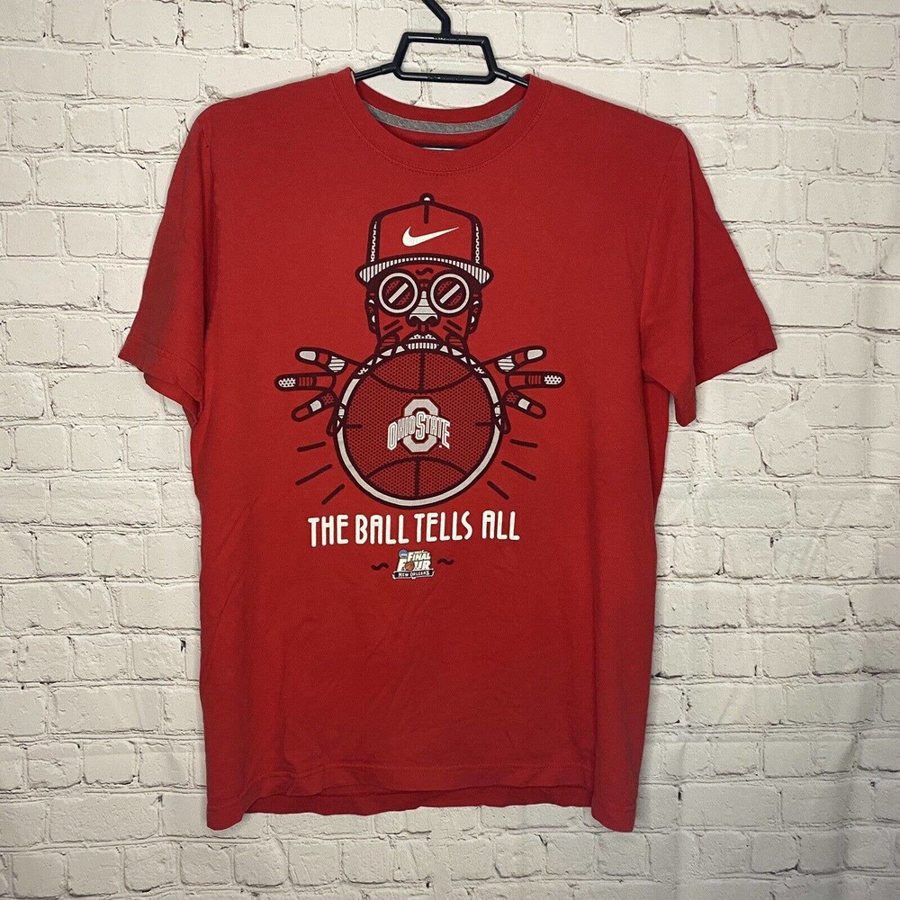 Nike Ohio State Buckeyes Basketball 2012 Final Four Tee Men’s M Scarlet NCAA
